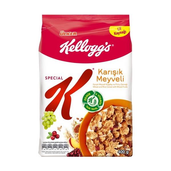 کرن فلکس کلاگز اسپشیال کی میوه های قرمز 400 گرمی Kelloggs